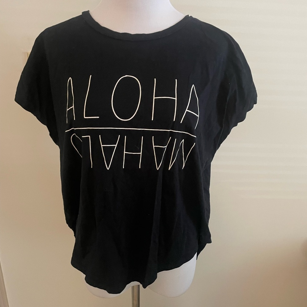 Fighting Eel Black Graphic Short Sleeve T-Shirt-Aloha. 💯 % Cotton